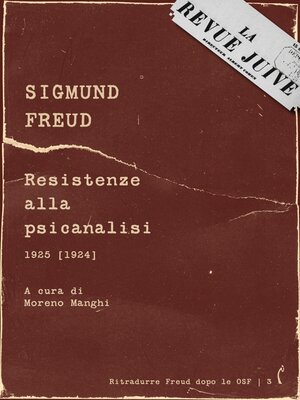cover image of Resistenze alla psicanalisi